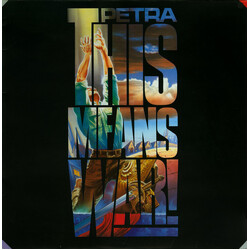 Petra (9) This Means War Vinyl LP USED