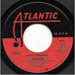 Spinners Body Language USED VINYL 7INCH