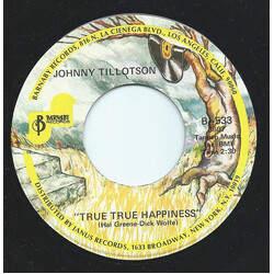 Johnny Tillotson True True Happiness USED VINYL 7INCH 45 RPM SINGLE
