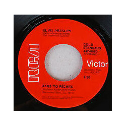 Elvis Presley Rags To Riches USED VINYL 7INCH 45 RPM