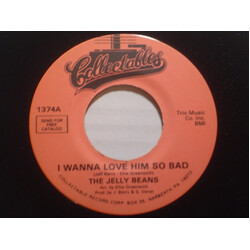 The Jelly Beans I Wanna Love Him So Bad / So Long USED VINYL 7INCH 45 RPM SINGLE REISSUE