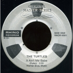 The Turtles It Ain't Me Babe / Let Me Be USED VINYL 7INCH 45 RPM SINGLE