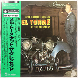 Mel Tormé Gene Norman Presents Mel Torme At The Crescendo Vinyl LP USED