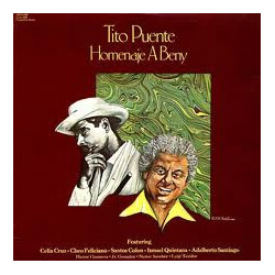 Tito Puente Homenaje A Beny Vinyl LP USED