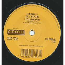Harry J. All Stars / Nicky Thomas Liquidator / Love Of The Common People USED VINYL 7INCH 45 RPM SINGLE