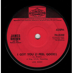 James Brown & The Famous Flames I Got You (I Feel Good) USED VINYL 7INCH 45 RPM