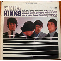 The Kinks Kinda Kinks Vinyl LP USED