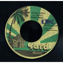 Jacob Miller / Rockers All Stars False Rasta / Hungry Town Scank USED VINYL 7INCH 45 RPM SINGLE