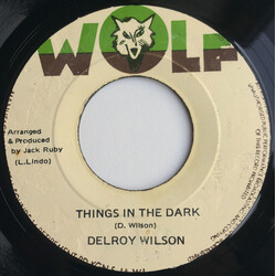 Delroy Wilson Things In The Dark USED VINYL 7INCH 45 RPM