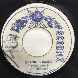 Bim Sherman Blacker Sound USED VINYL 7INCH 45 RPM