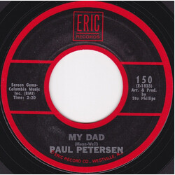 Paul Petersen My Dad / She Can't Find Her Keys USED VINYL 7INCH SINGLE 45 RPM