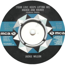 Jackie Wilson (Your Love Keeps Lifting Me) Higher And Higher USED VINYL 7INCH 45 RPM SINGLE REISSUE