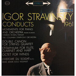 Igor Stravinsky Conducts 1961 Vinyl LP USED