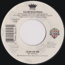 Club Nouveau Lean On Me USED VINYL 7INCH 45 RPM