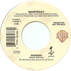 Man Friday Winners USED VINYL 7INCH 45 RPM PROMO STEREO