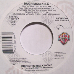 Hugh Masekela Bring Him Back Home USED VINYL 7INCH 45 RPM PROMO