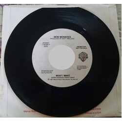 New Monkees What I Want USED VINYL 7INCH 45 RPM PROMO