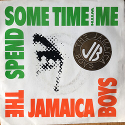 The Jamaica Boys Spend Some Time With Me USED VINYL 7INCH 45 RPM SINGLE PROMO STEREO