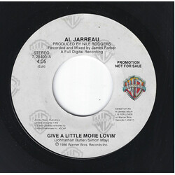 Al Jarreau Give a Little More Lovin' USED VINYL 7INCH 45 RPM PROMO STEREO