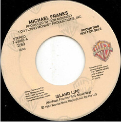 Michael Franks Island Life USED VINYL 7INCH 45 RPM STEREO PROMO