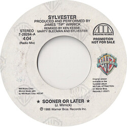 Sylvester Sooner Or Later USED VINYL 7INCH SINGLE PROMO