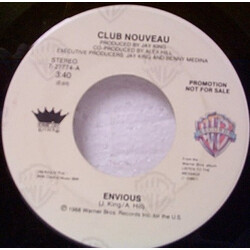Club Nouveau Envious USED VINYL 7INCH 45 RPM PROMO