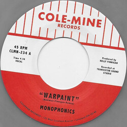 Monophonics Warpaint USED VINYL 7INCH 45 RPM SINGLE LIMITED EDITION