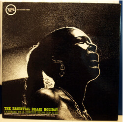 Billie Holiday The Essential Billie Holiday - Carnegie Hall Concert Recorded Live Vinyl LP USED