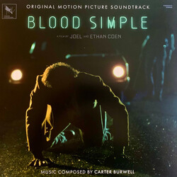 Carter Burwell Blood Simple (Original Motion Picture Soundtrack) Vinyl LP USED