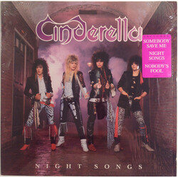 Cinderella (3) Night Songs Vinyl LP USED