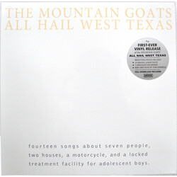 The Mountain Goats All Hail West Texas Vinyl LP USED