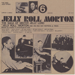 Jelly Roll Morton's Red Hot Peppers / Jelly Roll Morton Trio The Saga Of Mister Jelly Lord Vol. 6 (Addenda) Vinyl LP USED
