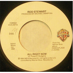 Rod Stewart All Right Now USED VINYL 7INCH 45 RPM