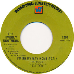 Everly Brothers I'm On My Way Home Again USED VINYL 7INCH 45 RPM SINGLE MONO