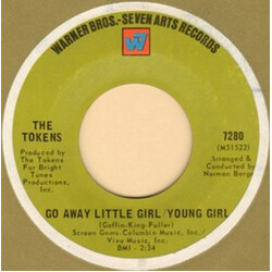 The Tokens Go Away Little Girl/Young Girl USED VINYL 7INCH 45 RPM SINGLE MONO