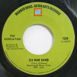 The Association (2) Six Man Band USED VINYL 7INCH 45 RPM SINGLE