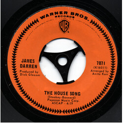 James Darren The House Song USED VINYL 7INCH 45 RPM SINGLE