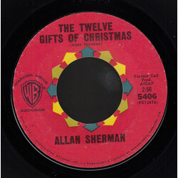 Allan Sherman The Twelve Gifts Of Christmas USED VINYL 7INCH 45 RPM STYRENE