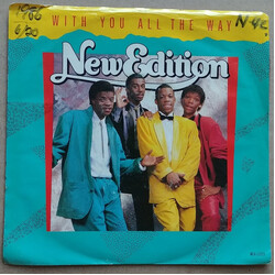 New Edition With You All The Way USED VINYL 7INCH 45 RPM