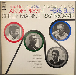 André Previn / Herb Ellis / Shelly Manne / Ray Brown 4 To Go! Vinyl LP USED