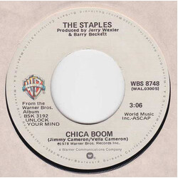 The Staples Chica Boom / Handwriting On The Wall USED VINYL 7INCH
