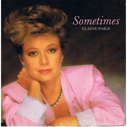 Elaine Paige Sometimes USED VINYL 7INCH 45 RPM SINGLE