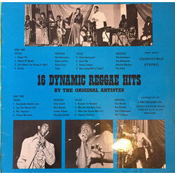 Various 16 Dynamic Reggae Hits Vinyl LP USED
