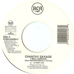 Chantay Savage I Will Survive USED VINYL 7INCH 45 RPM