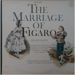 Wolfgang Amadeus Mozart / Carlo Maria Giulini / Philharmonia Orchestra The Marriage Of Figaro Vinyl LP USED