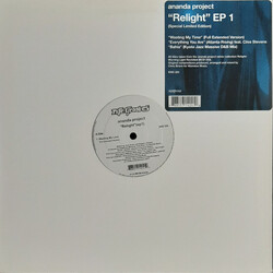The Ananda Project Relight (EP 1) USED VINYL 12INCH 33 S RPM EP LIMITED EDITION