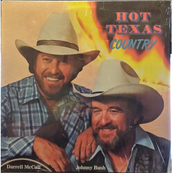Darrell McCall / Johnny Bush Hot Texas Country Vinyl LP USED