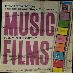 Dean Franconi And The Sound Stage Orchestra Music From Award Winning Films Vinyl LP USED
