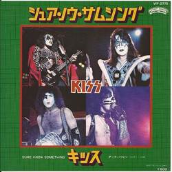 Kiss Sure Know Something USED VINYL 7INCH 45 RPM SINGLE