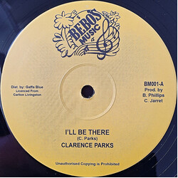 Clarence Parks I'll Be There USED VINYL 12INCH 45 RPM REISSUE